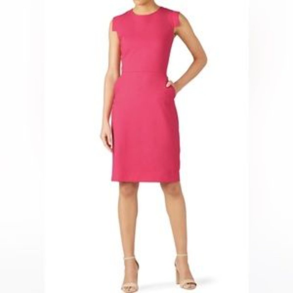 J.Crew Pink Resume Dress 6